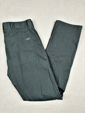Oakley Mens 33x32 Slim Straight Fit Black Pants, Casual , Golf